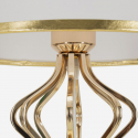 Lampada da tavolo con paralume in tessuto Slimmy