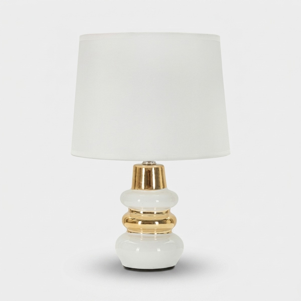 Lampada da tavolo in ceramica con paralume Liara