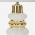 Lampada da tavolo in ceramica con paralume Liara