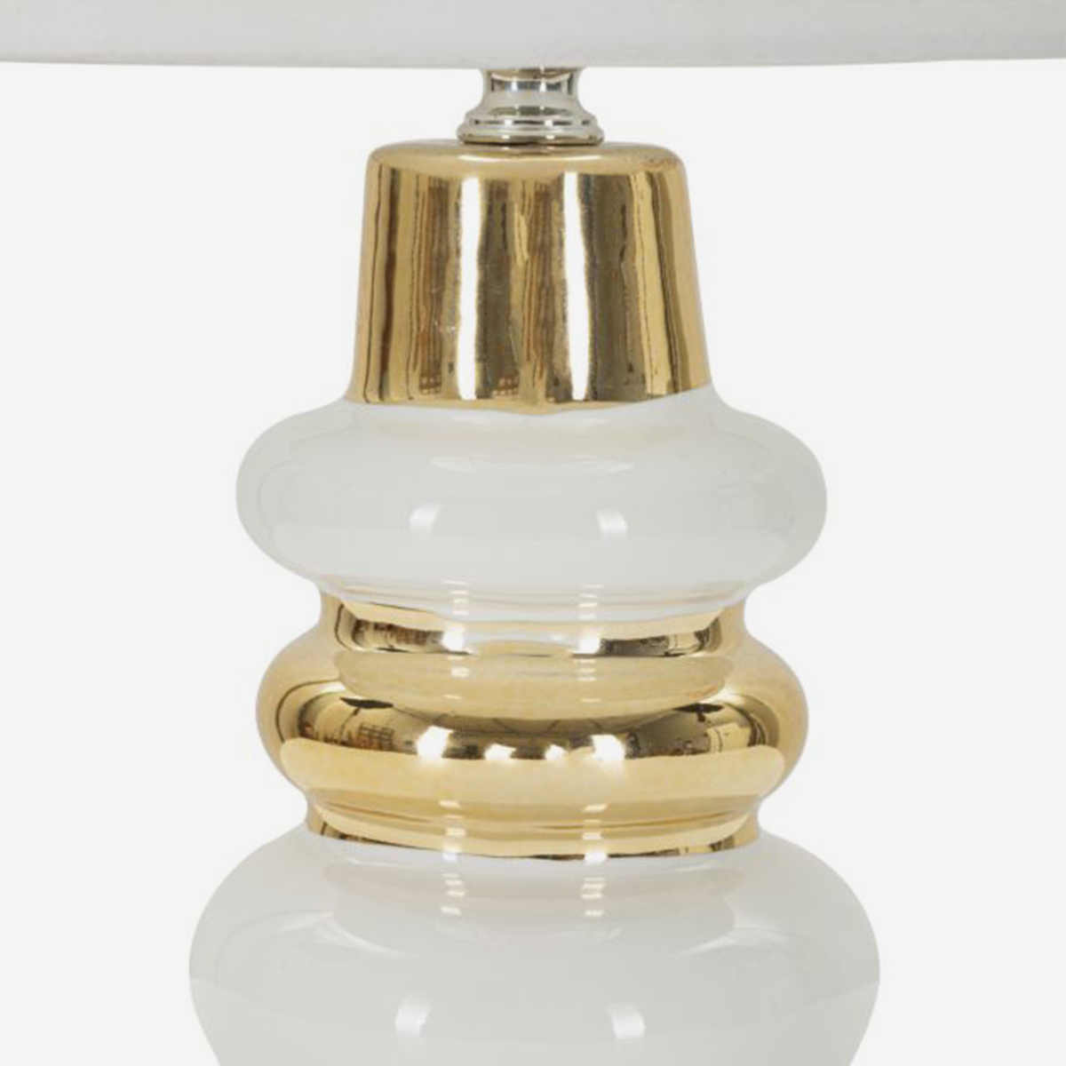 Lampada da tavolo in ceramica con paralume Liara