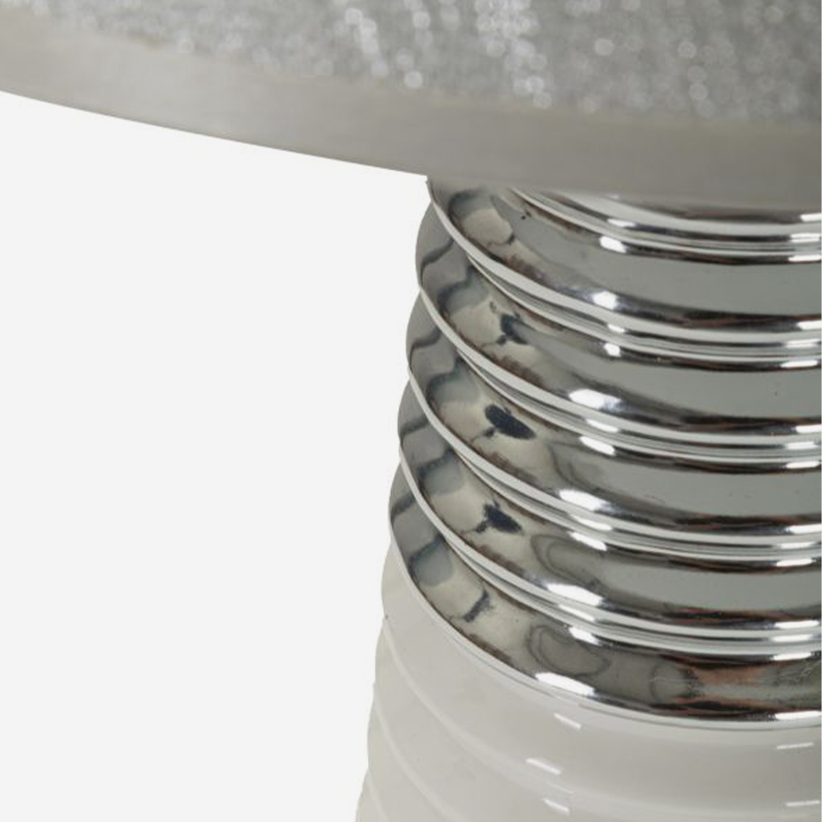 Lampada da tavolo in ceramica con paralume Candela