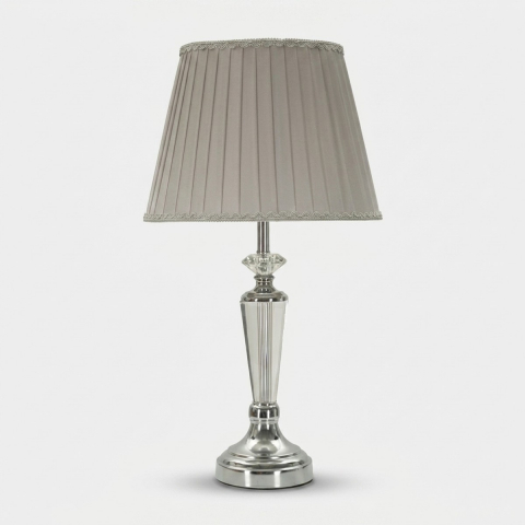 Lampada da tavolo in metallo