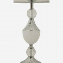 Tischlampe aus Eisen und Stoff Kody