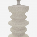 Keramik-Tischlampe mit Lampenschirm Tribal