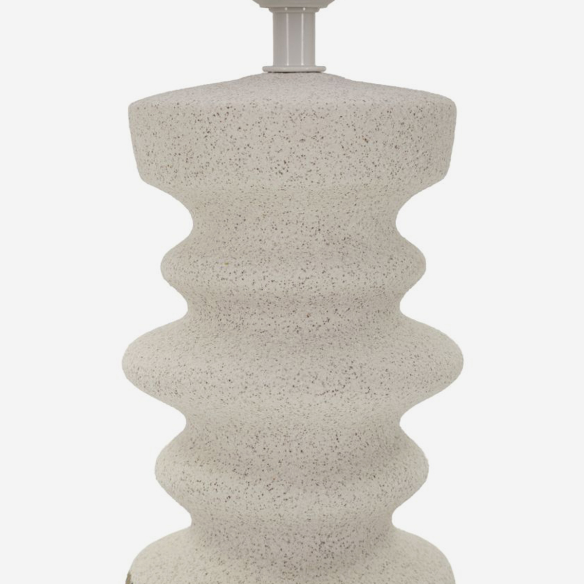 Keramik-Tischlampe mit Lampenschirm Tribal