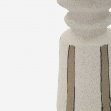 Keramik-Tischlampe mit Lampenschirm Tribal