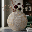Geometrische Deko-Vase aus Kunstharz für den Innenbereich Eclips