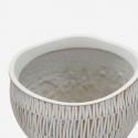 Cache-pot porte-pot en résine décorée Stiky 20