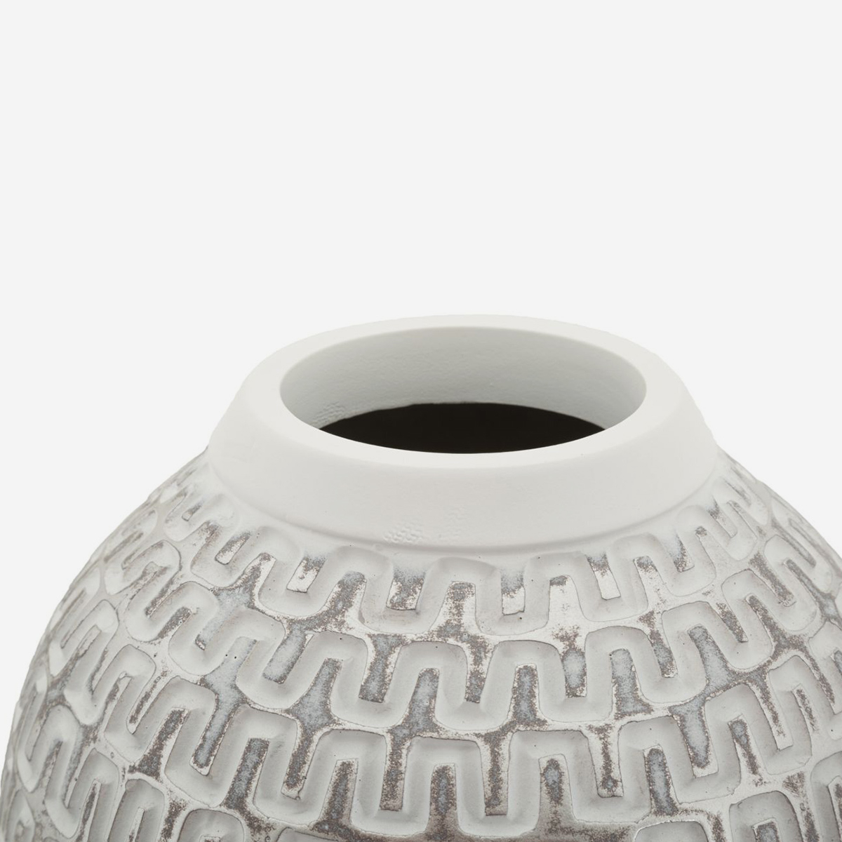 Vaso decorativo in resina da interno Wave