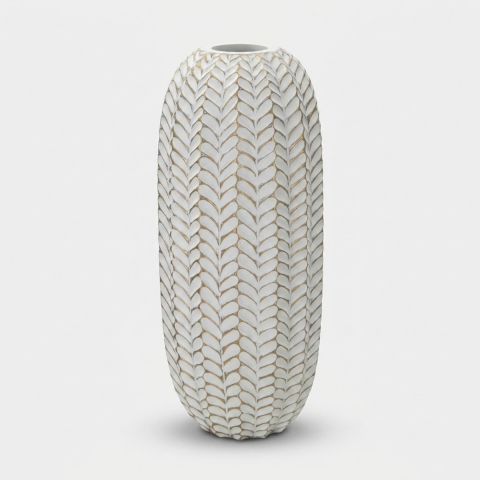 Vaso decorativo in resina...