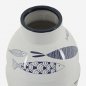 Vaso decorativo in ceramica da tavolo Fish 31