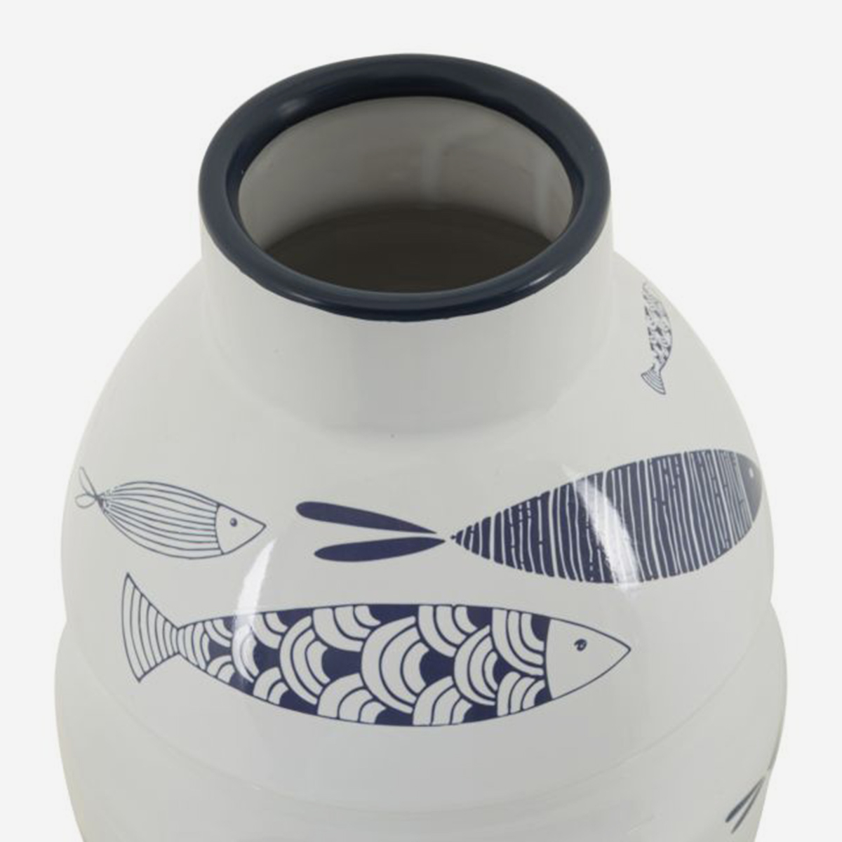 Vaso decorativo in ceramica da tavolo Fish 31