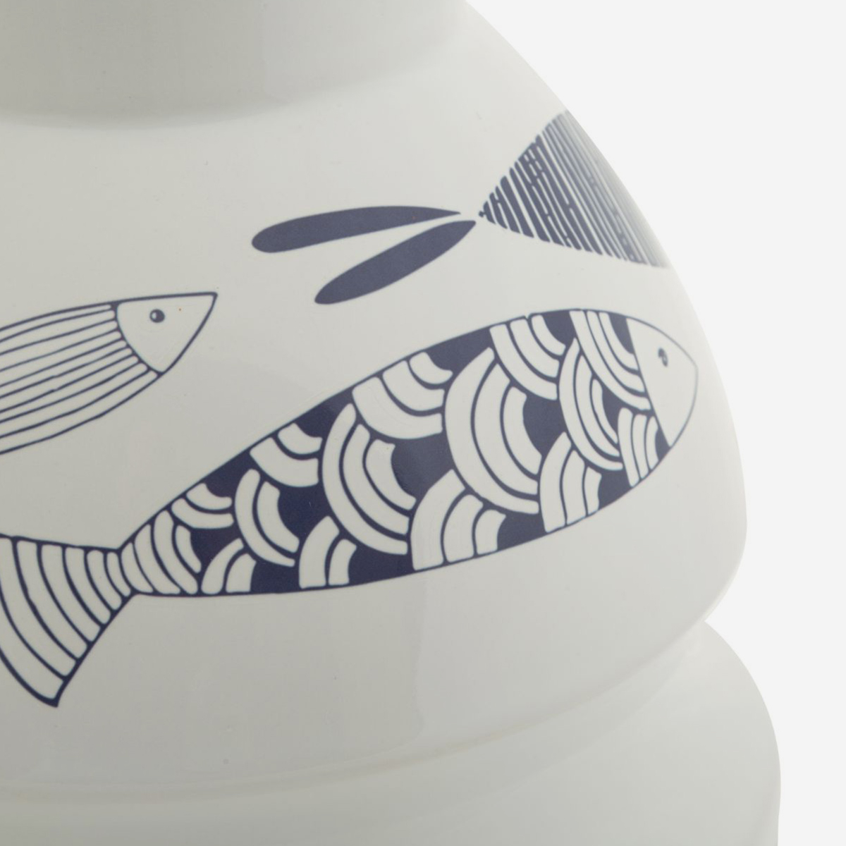 Vaso decorativo in ceramica da tavolo Fish 31