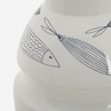 Vaso decorativo in ceramica da interno Fish 24