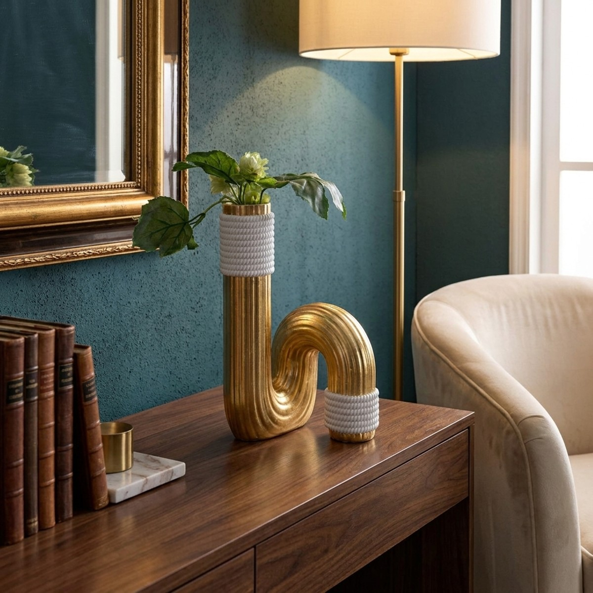 Vaso da arredo in polyresina decorativa Bann Big 25