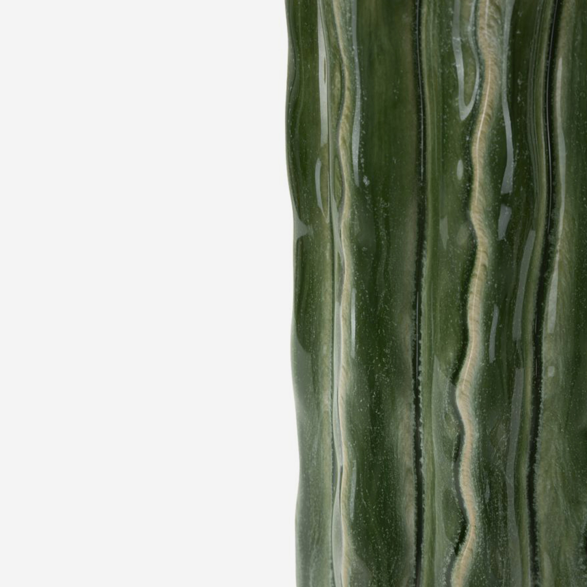 Jarrón decorativo de cerámica de mesa Cactus Tall 31