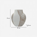Vaso arredo moderno in resina decorativa Ho Chi Minh 31