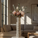 Vase décoratif sur pied en résine Nairobi 65