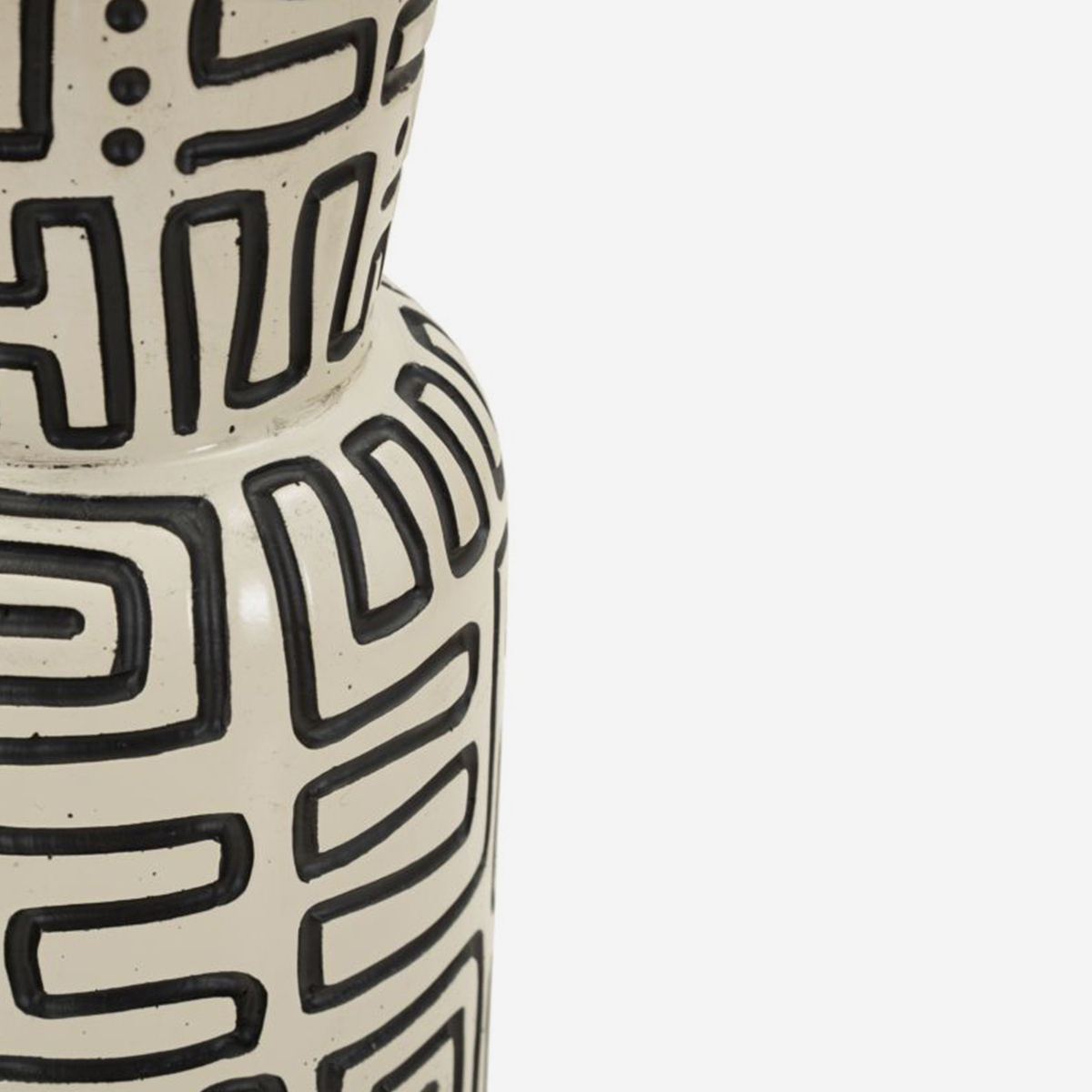 Vaso decorativo in resina da terra Nairobi 65