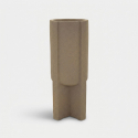 Vase d’extérieur design en résine Moai 80