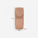 Vase d’extérieur moderne en polyresine Nui 91