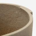 Lot de 3 cache-pots d’extérieur en polyrésine Perù