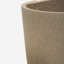 Lot de 3 cache-pots d’extérieur en polyrésine Perù