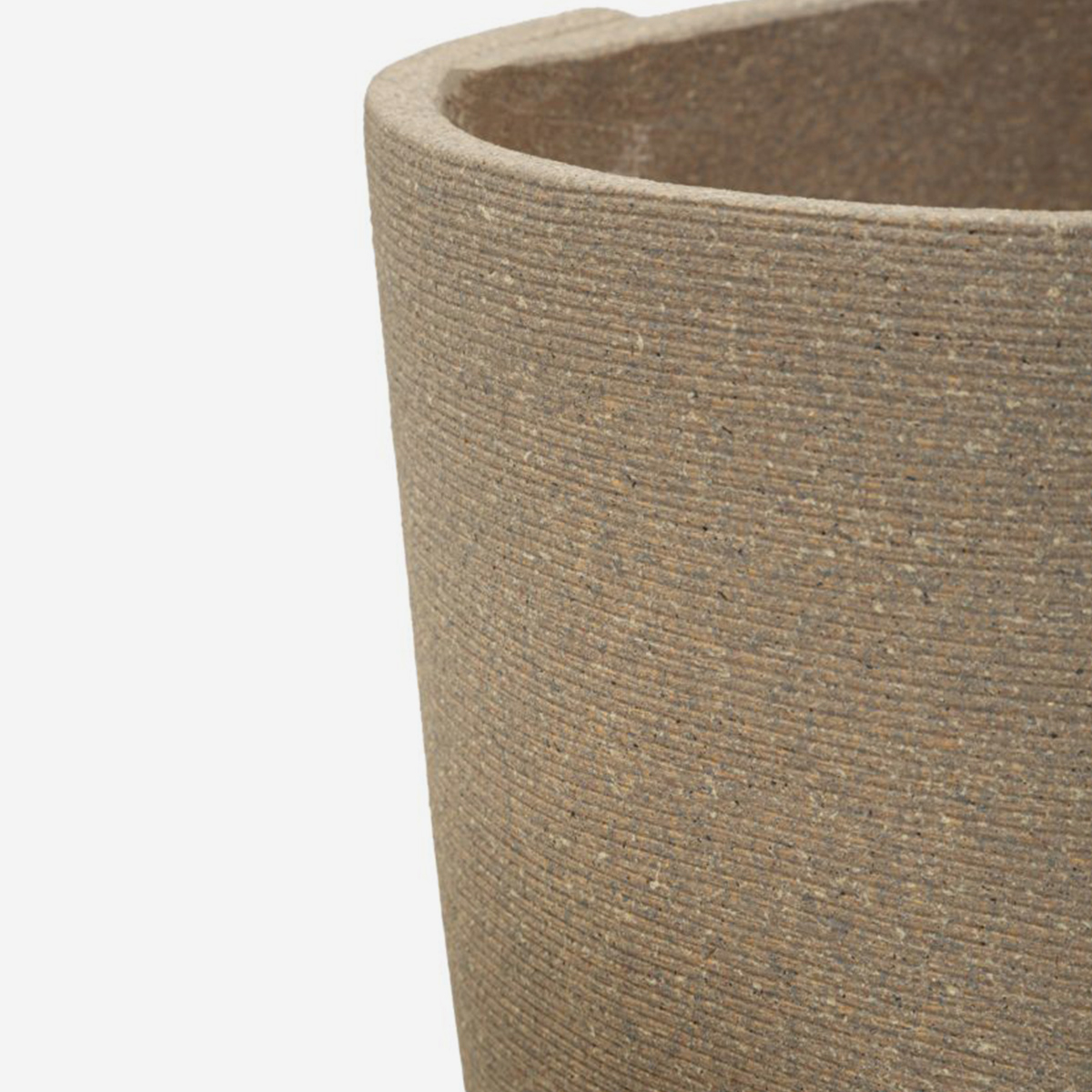 Lot de 3 cache-pots d’extérieur en polyrésine Perù