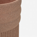 Lot de 3 pots d’extérieur en polyrésine Colombia