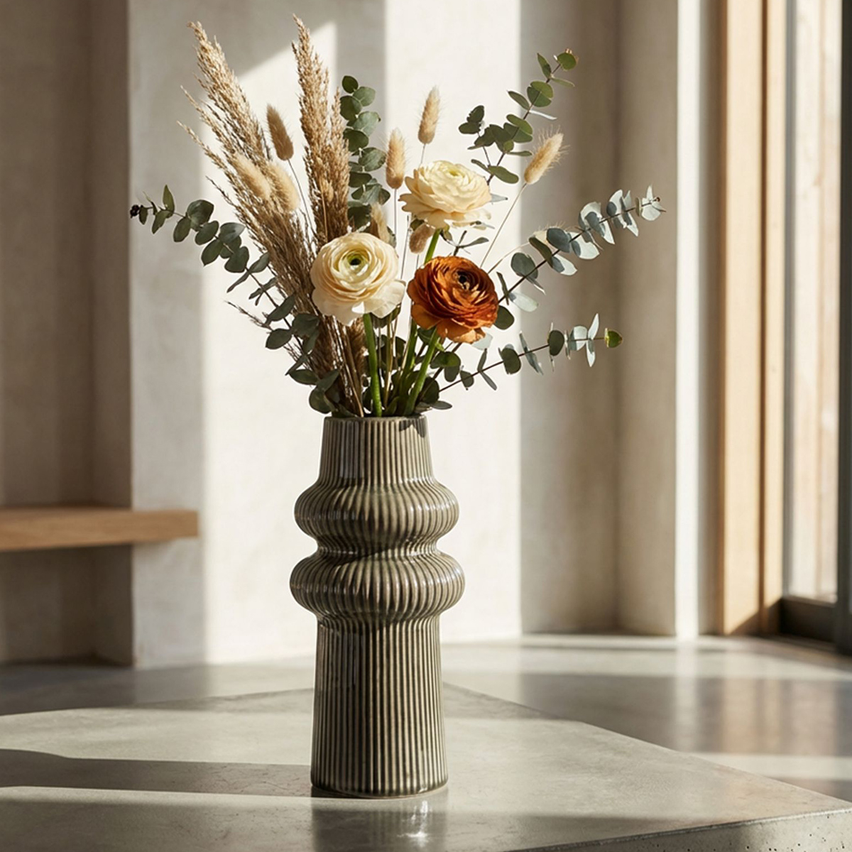 Vaso decorativo in ceramica da interno Harmony 25