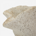 Maceta decorativa para interior y exterior en MGO Shell Sand B