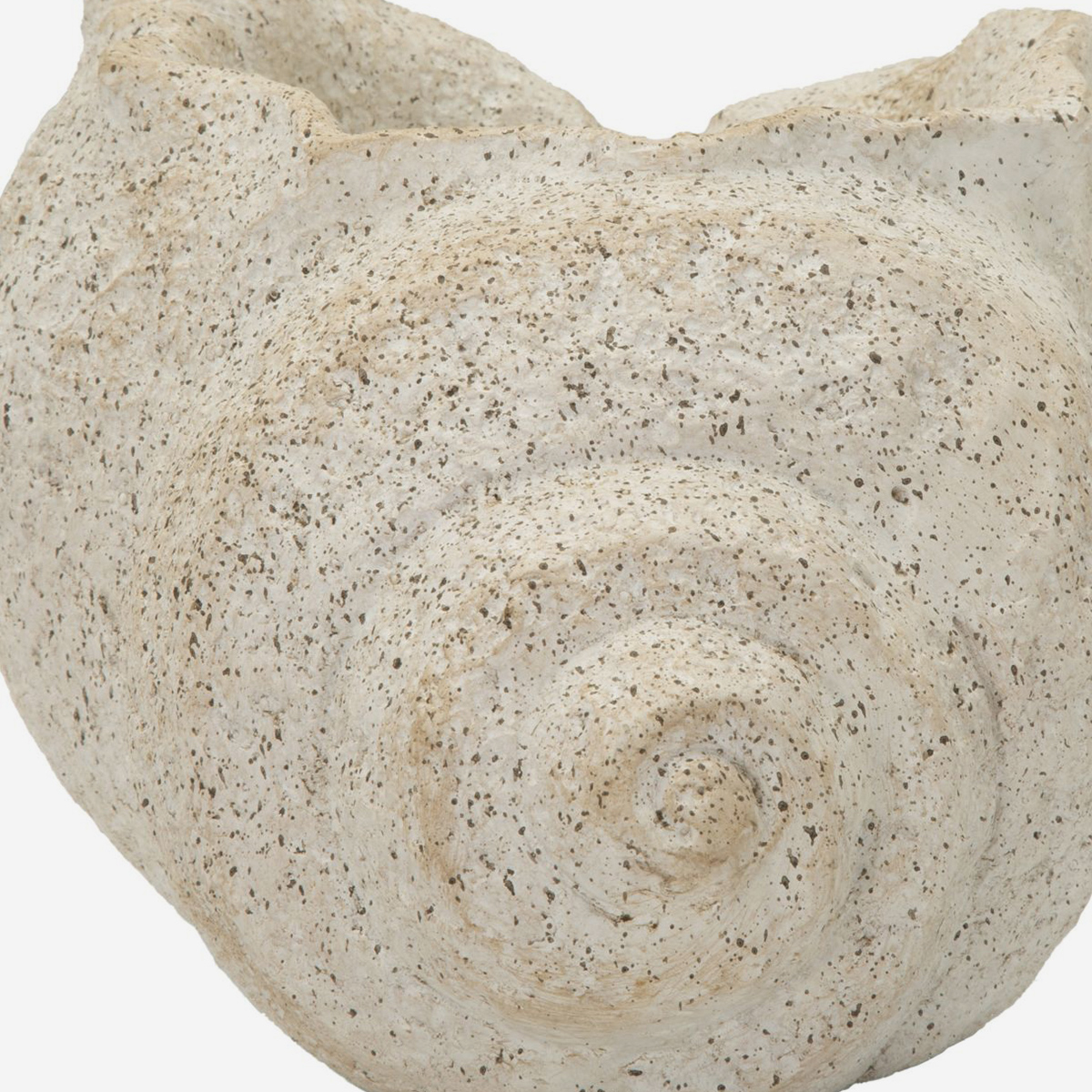 Maceta decorativa para interior y exterior en MGO Shell Sand B