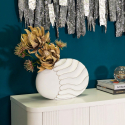 Vaso decorativo in resina da interno Lines