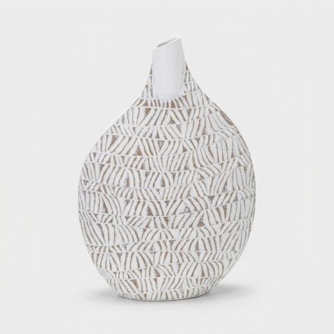 Vaso decorativo in resina...