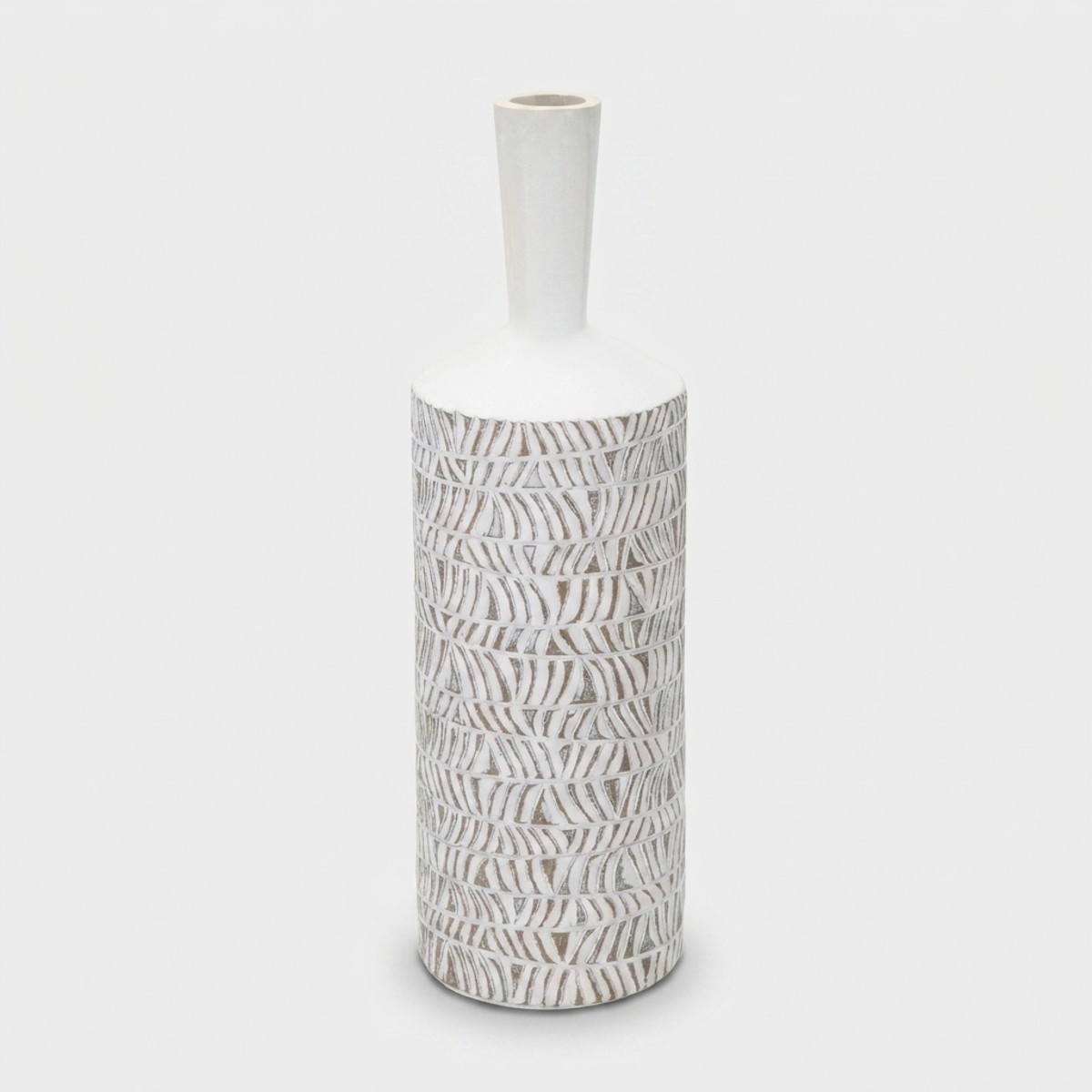 Vaso decorativo in resina da terra Nairobi Bottle