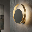 Lampada da parete in metallo design moderno Shuttle