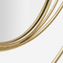 Runder dekorativer Wandspiegel Arc Glam