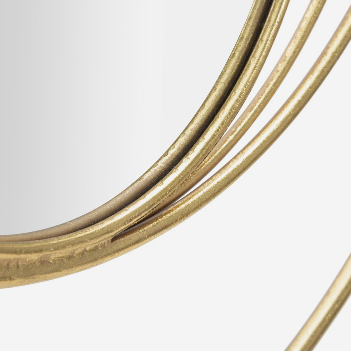 Runder dekorativer Wandspiegel Arc Glam
