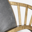 Specchio da parete di design in metallo Art