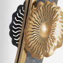 Specchio da parete di design in metallo Art