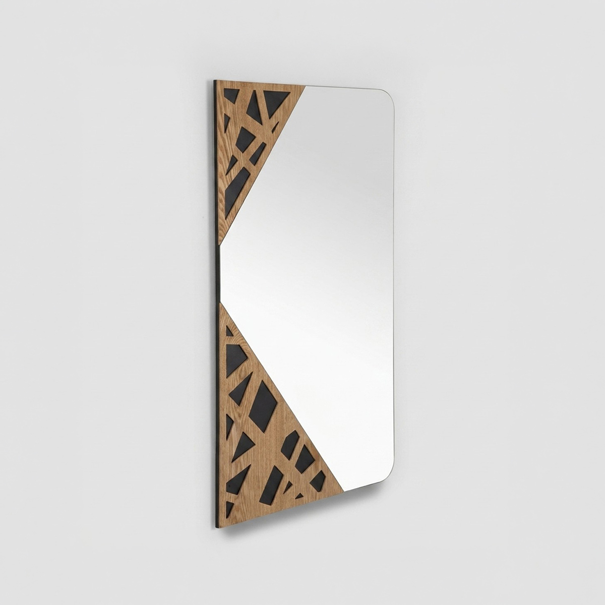 Specchio da parete rettangolare decorativo Angle