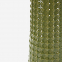 Lampada da tavolo in ceramica con paralume Gliss