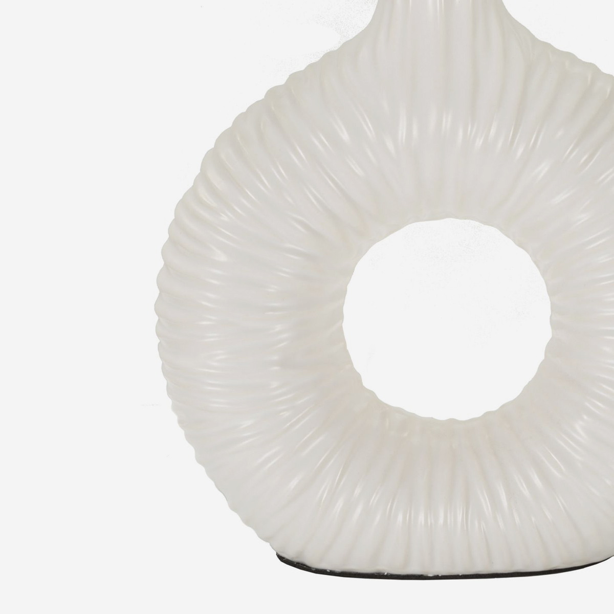 Lampada da tavolo in ceramica con paralume Seta