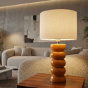 Keramik-Tischlampe mit Lampenschirm Torr