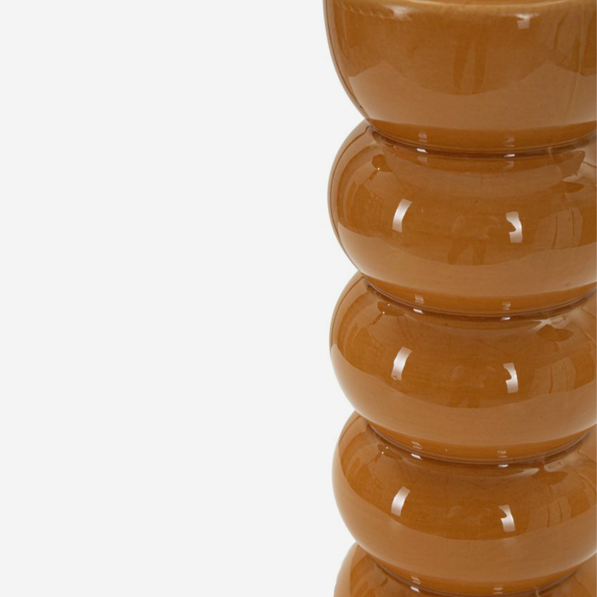 Lampada da tavolo in ceramica con paralume Torr