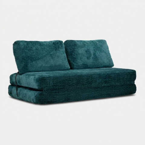 2-Sitzer Schlafsofa Bouclé...