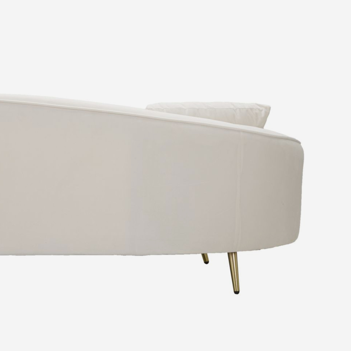 3-Sitzer Sofa aus Stoff, gepolstert, mit Kissen Oslo