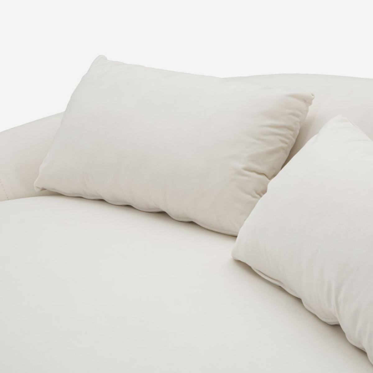 3-Sitzer Sofa aus Stoff, gepolstert, mit Kissen Oslo