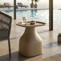 Indoor- und Outdoor-Beistelltisch aus Polypropylen Gea 50