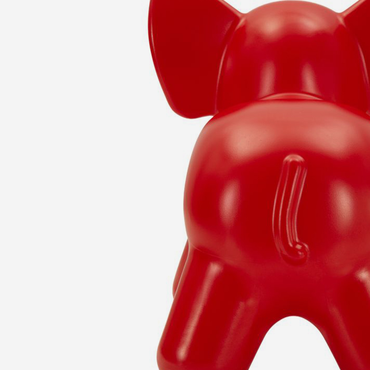 Indoor-Outdoor-Hocker aus Polyethylen Elephant